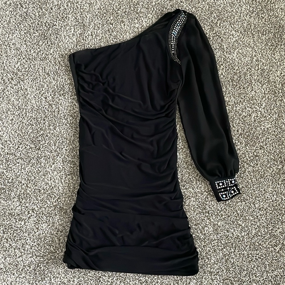 One shoulder party dress size L